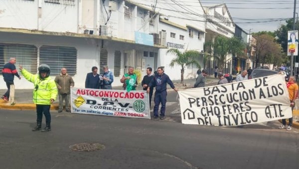 📢 Trabajadores de INVICO y Vialidad Provincial le reclaman a Valdés por salarios y pases a planta